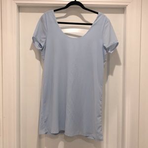Tobi Light Blue Slip On Dress